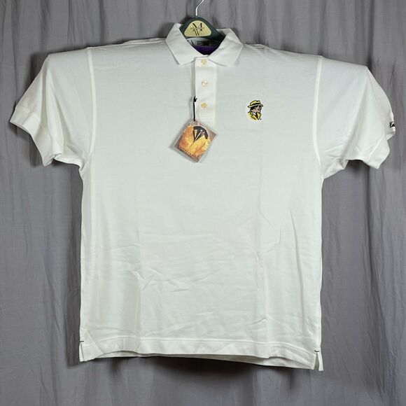 Dick Tracy Movie Promo Embroidered Mens Polo Shirt Detective NWT Cutter And Buck - Picture 2 of 5